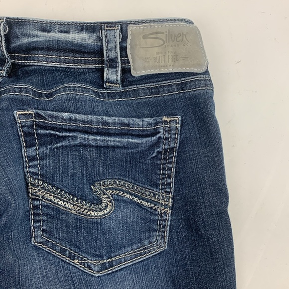 Silver Jeans Suki High Slim Bootcut Fluid Denim Jeans Size 30 Long Inseam - Picture 6 of 16